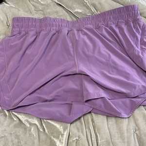 Lululemon Purple 5’ Tracker Shorts